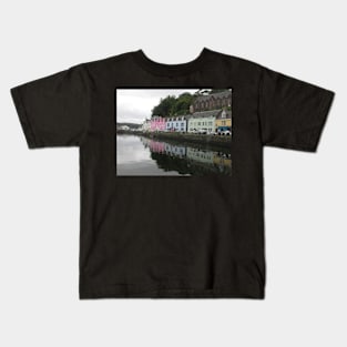 Colourful Portree Houses, Isle Of Skye, Scotland Kids T-Shirt